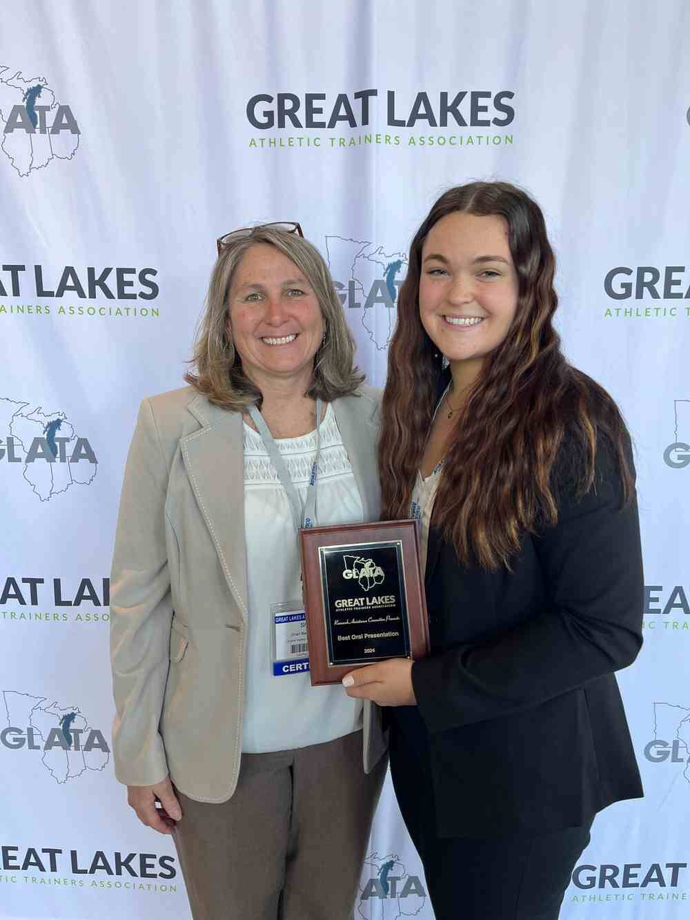 Congratulations to Ashely Stoop, recipient of the GLATA Best Oral Presentation Recipient